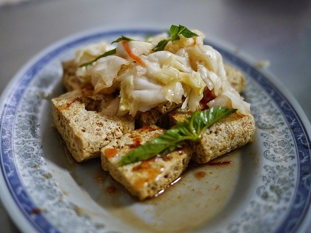 臭豆腐 stinky tofu, photo by sgltw2017@Pixabay